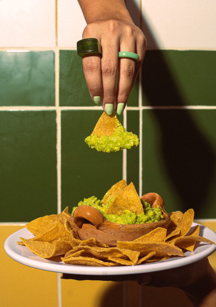 guacamole en los chachalacos