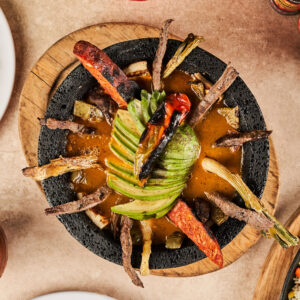 Molcajete de arrachera