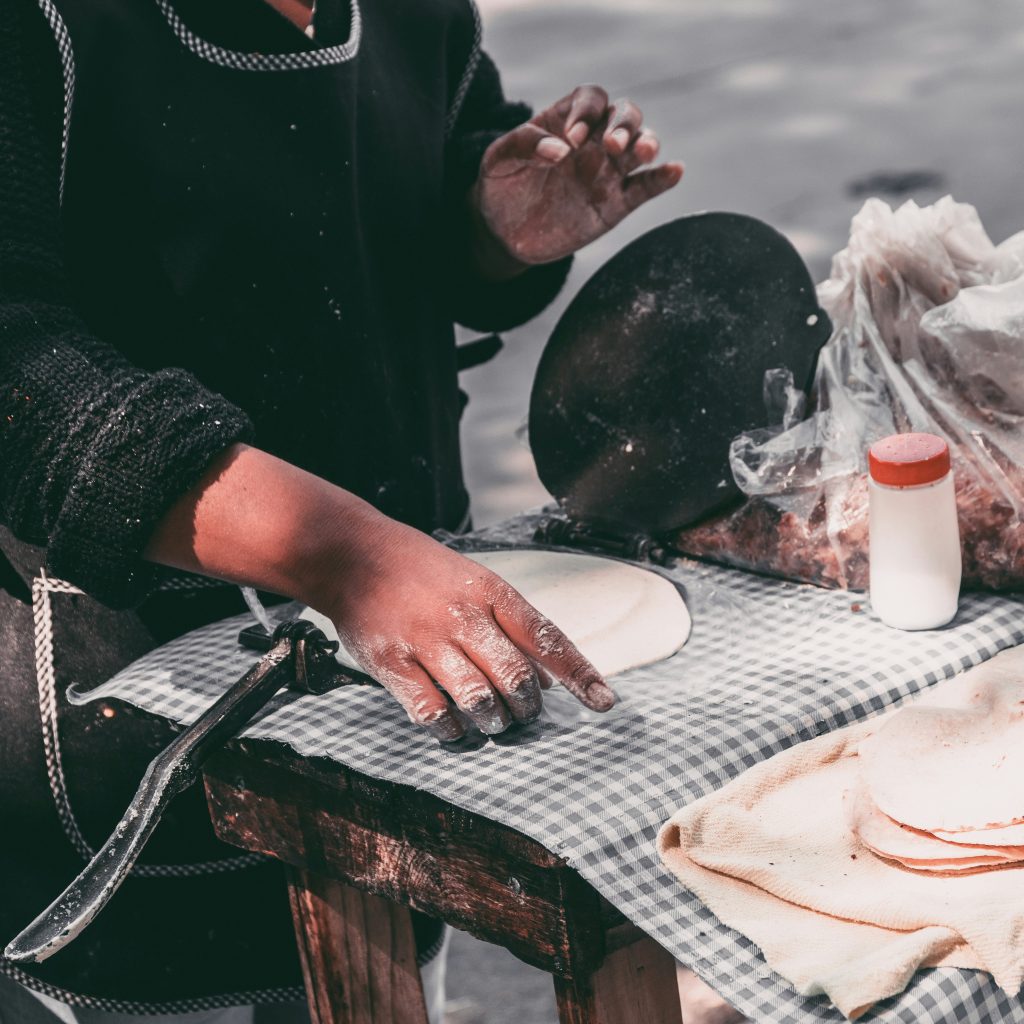 Tortillas hechas a mano